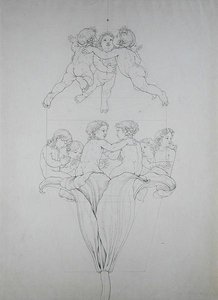 Il giglio luminoso, uno studio per Il mattino, 1809